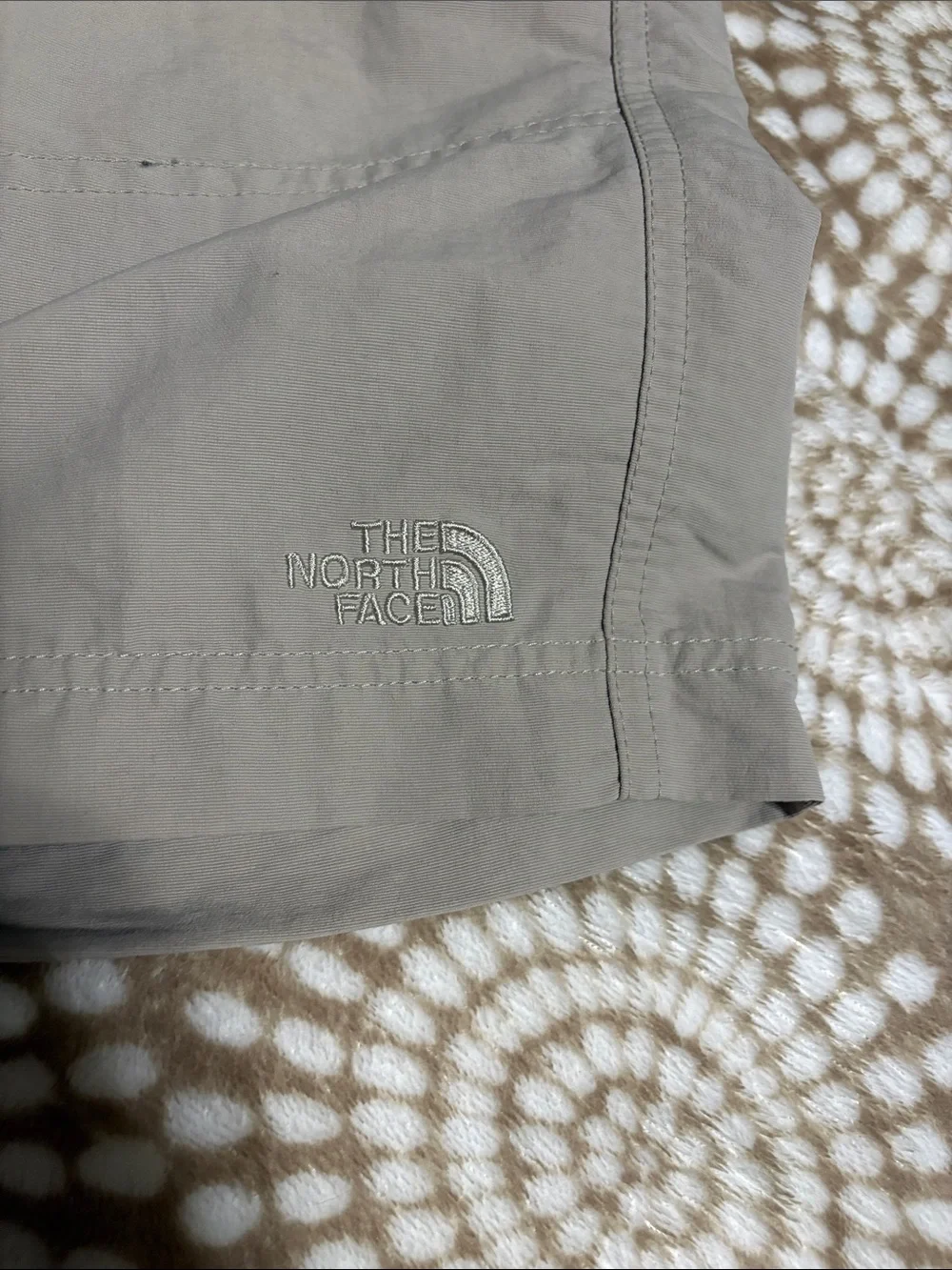 The North Face Men's Taupe Outdoor Performance Shorts